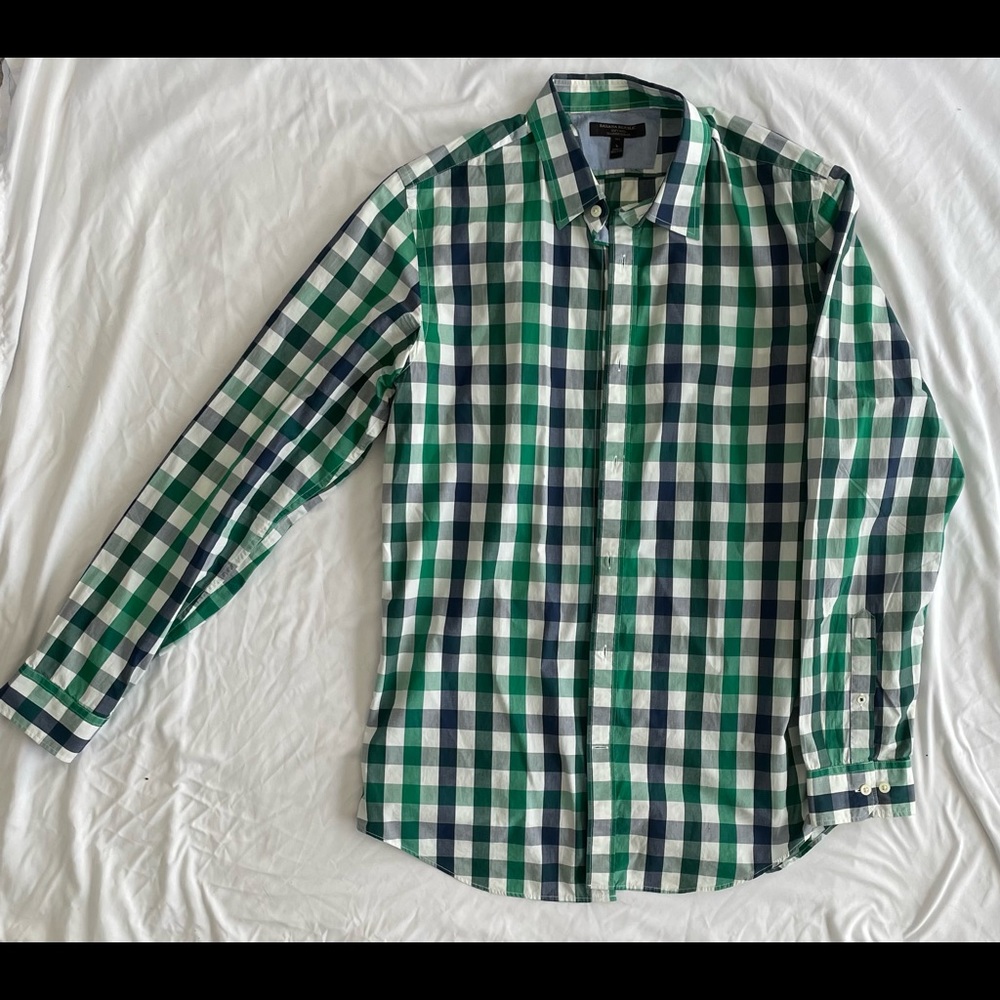 Banana Republic L Tall Slim Fit Shirt